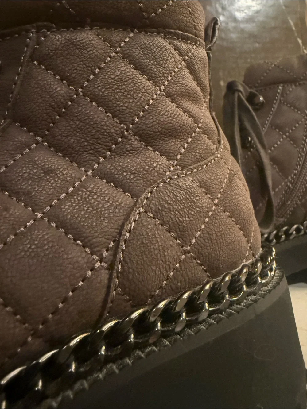 Vince Camuto Lightweight Ankle Boot Platform Lace-Up Boots